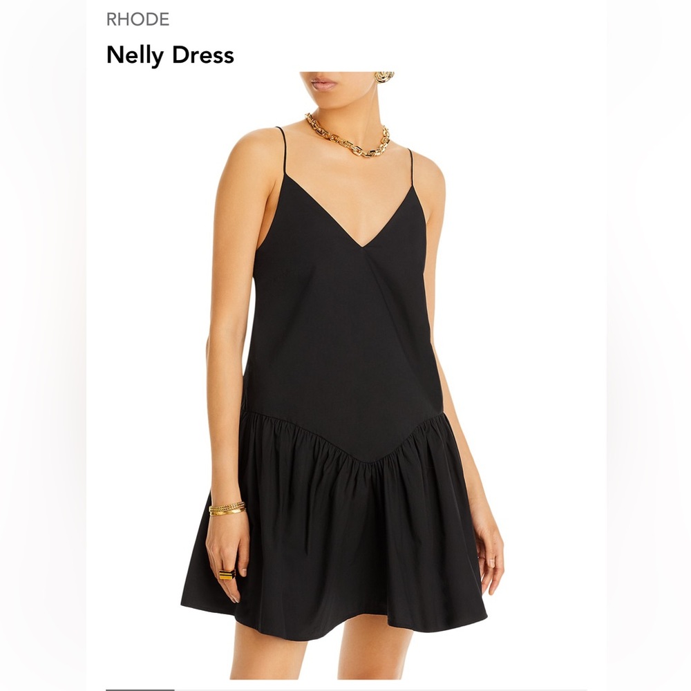 Rhode Black Nelly Mini Dress